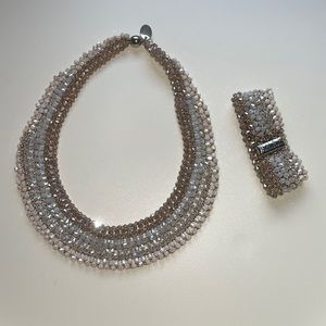 Bead Necklace & Bracelet
